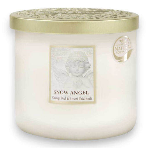 Picture of HEART & HOME TWIN WICK CANDLE - SNOW ANGEL